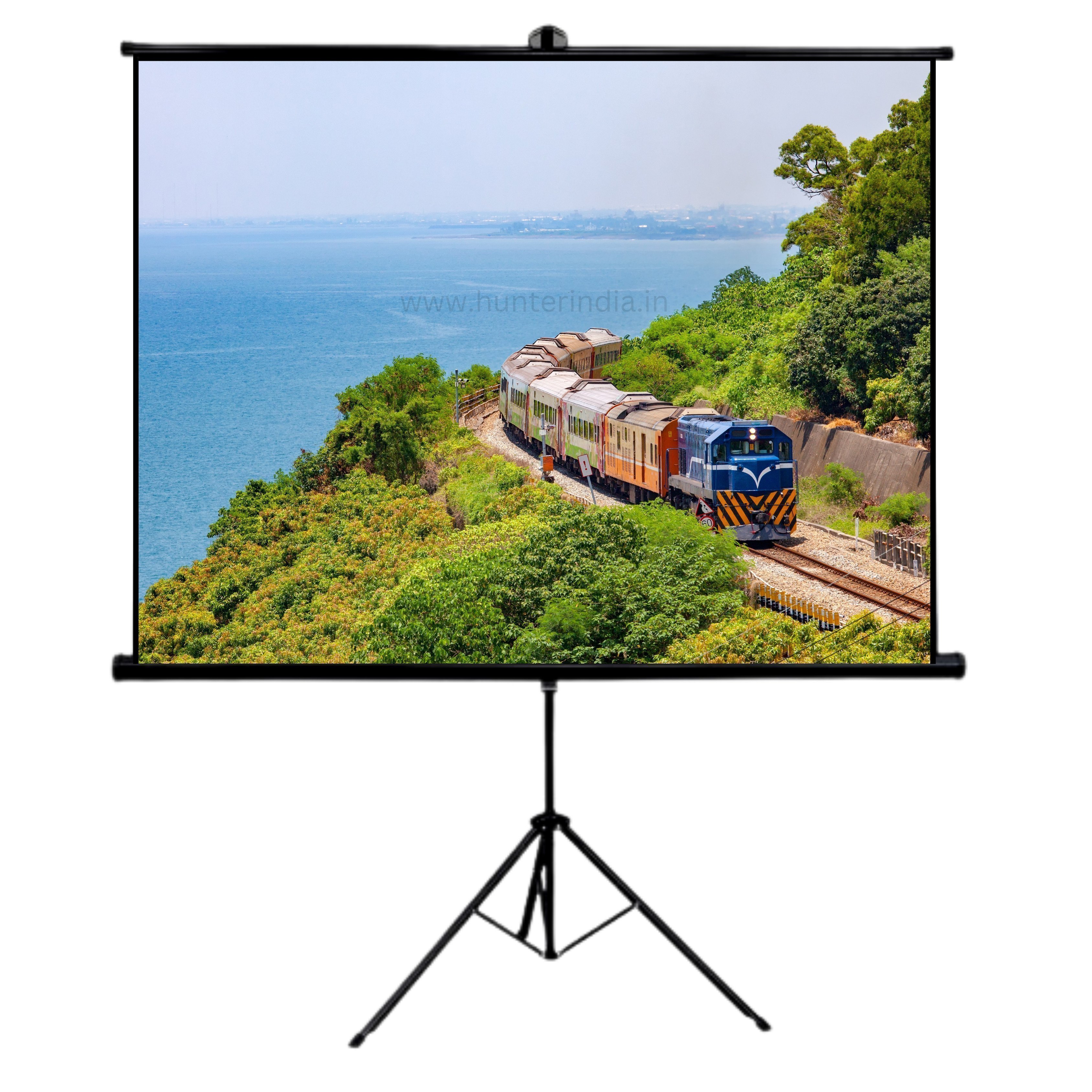 Unleashing Clarity: The Hunter Tripod Projection Screen Experience