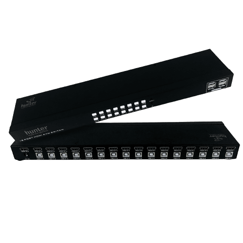 Seamless Connectivity: The Power of 16 HDMI & USB Ports in a KVM Switch